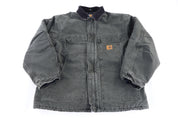 Carhartt Logo Patch Green Full Zip Jacket