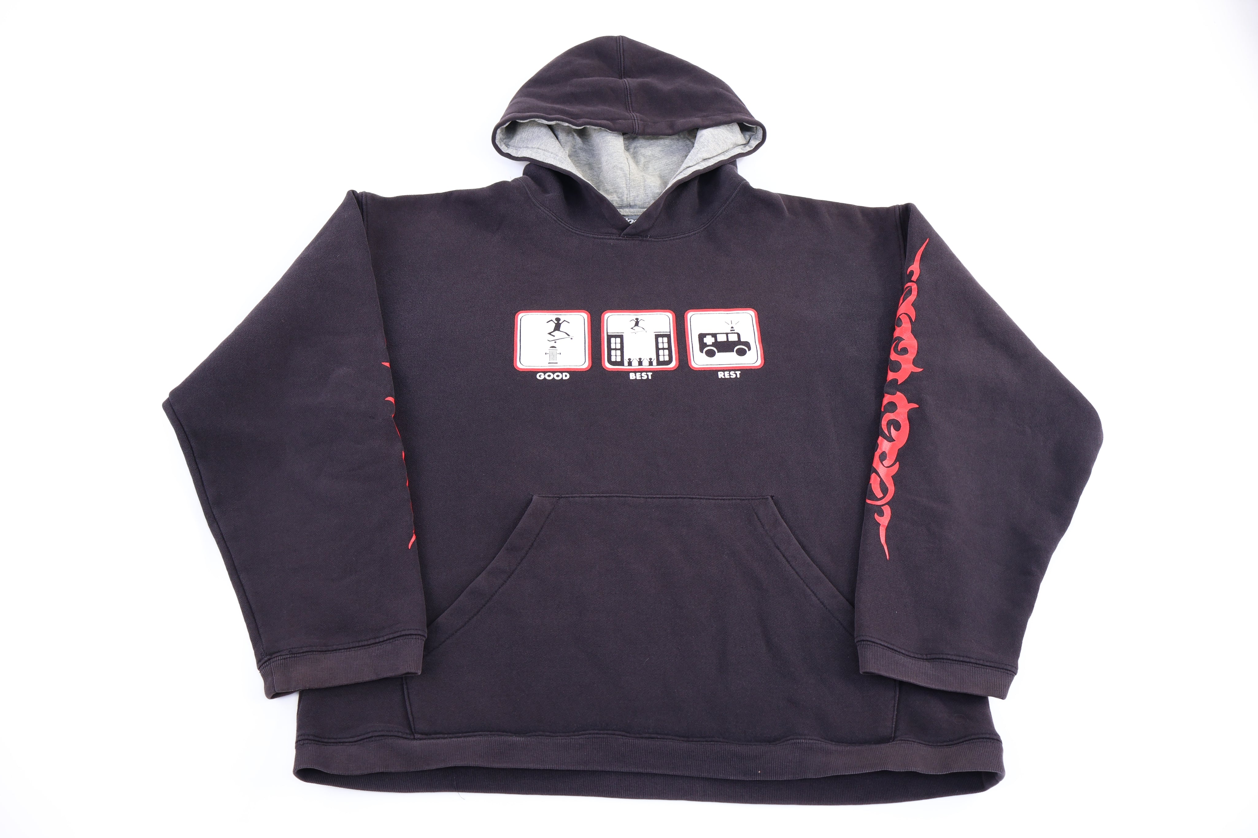 Vintage Outlooks Black Pullover Hoodie