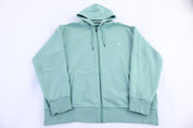 Polo Ralph Lauren Embroidered Logo Teal Full Zip Hoodie