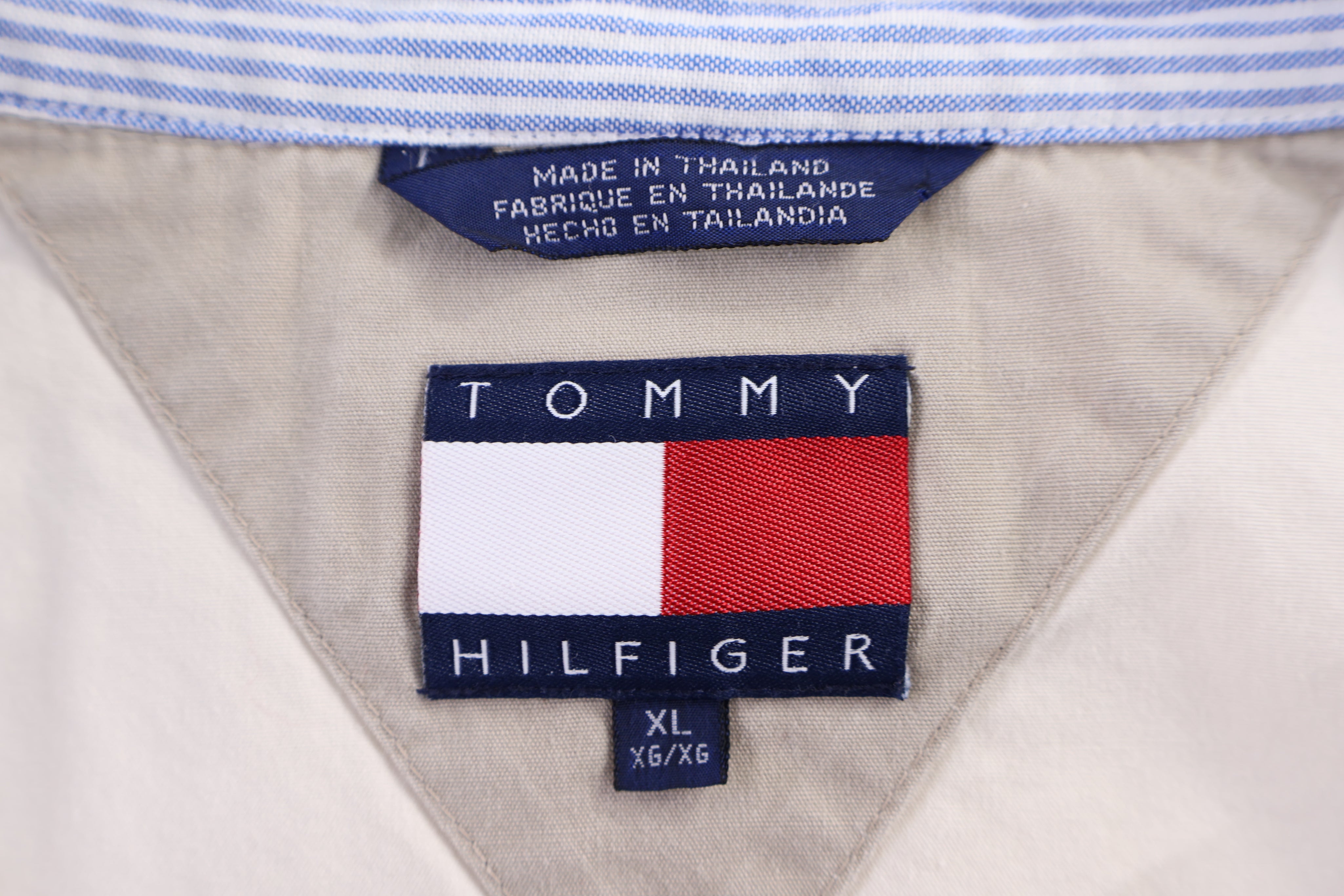 Vintage Tommy Hilfiger Embroidered Logo Full Zip Jacket