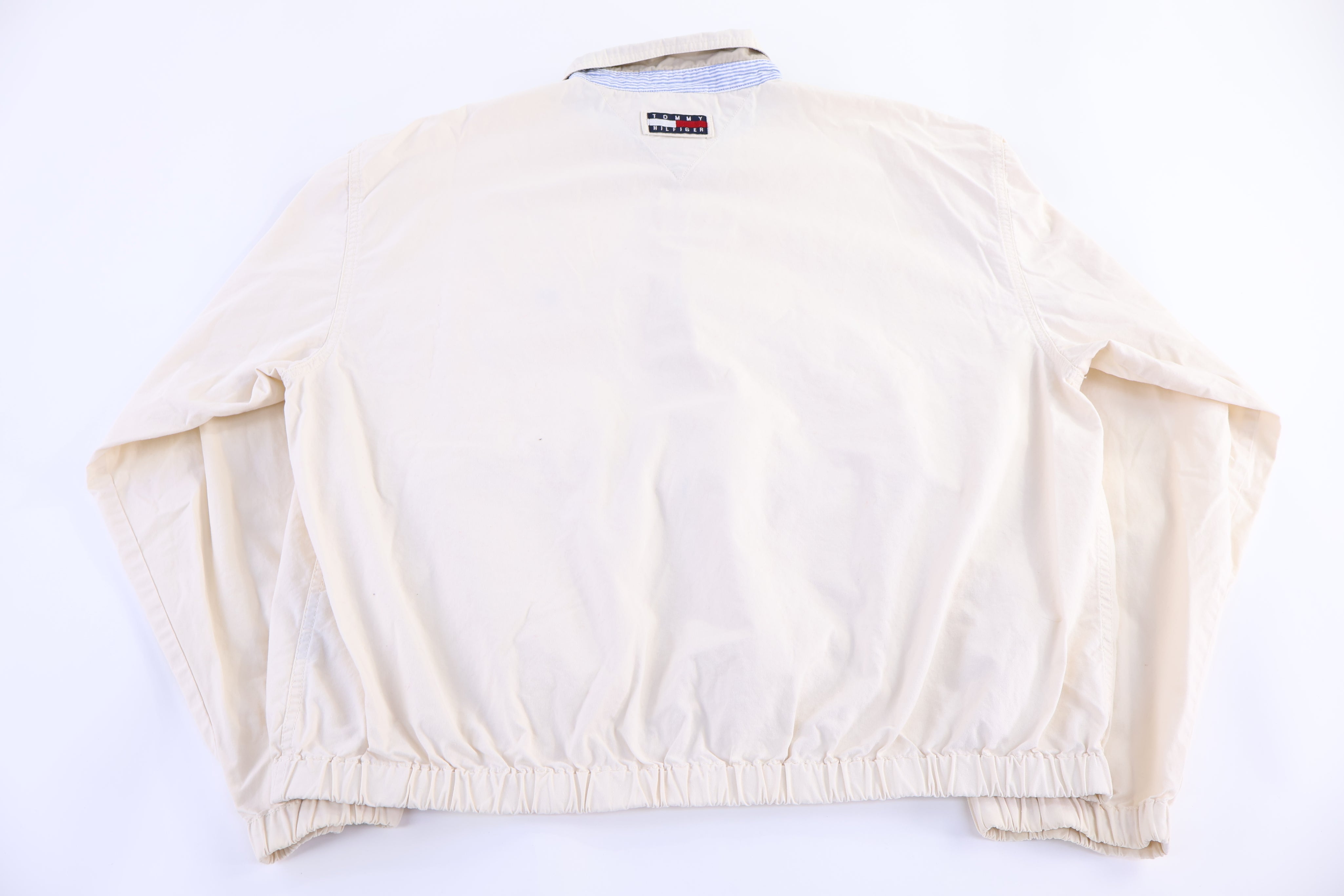 Vintage Tommy Hilfiger Embroidered Logo Full Zip Jacket