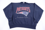 Vintage New England Patriots Football Sweatshirt