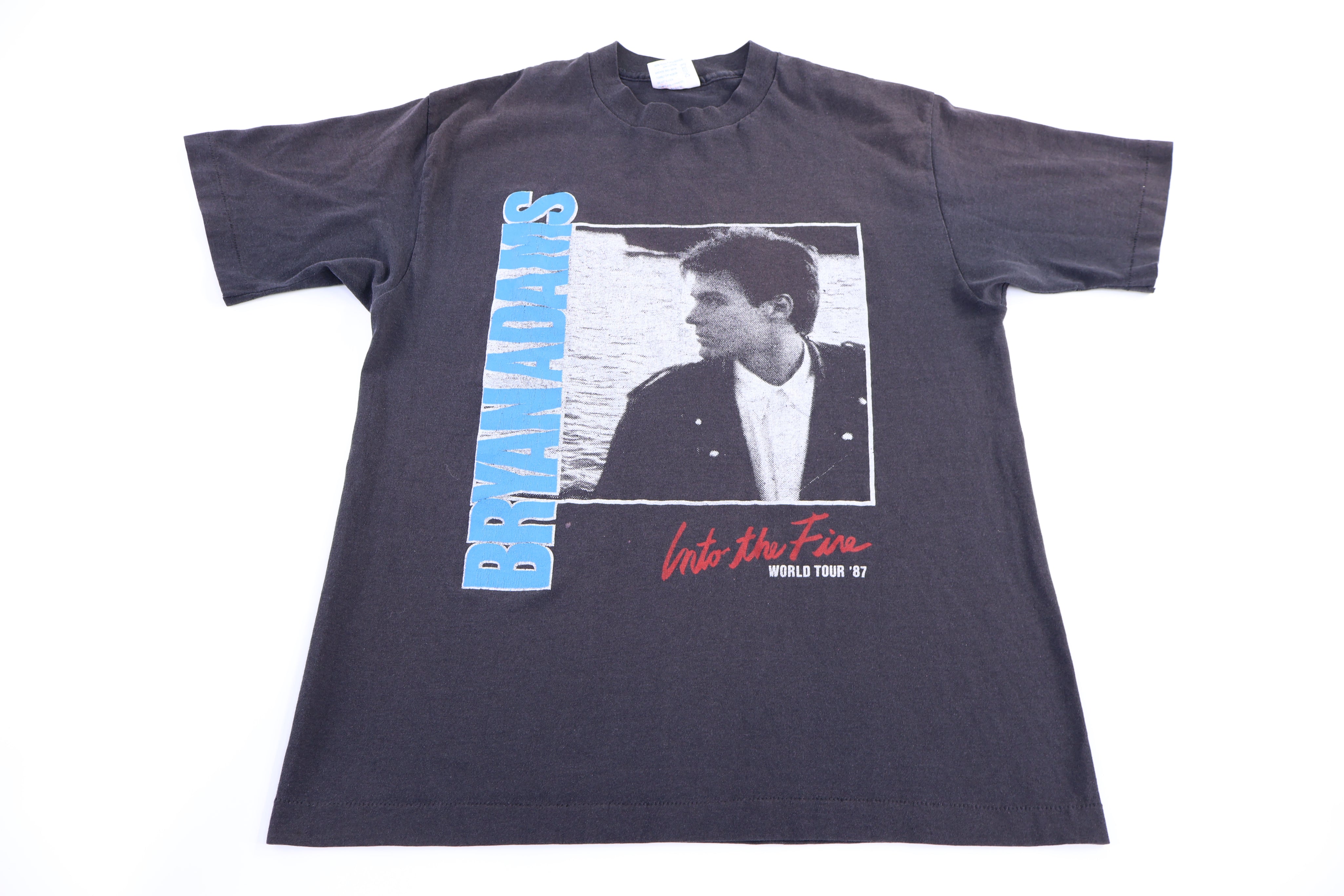 1987 Bryan Adams Into The fire T-shirt