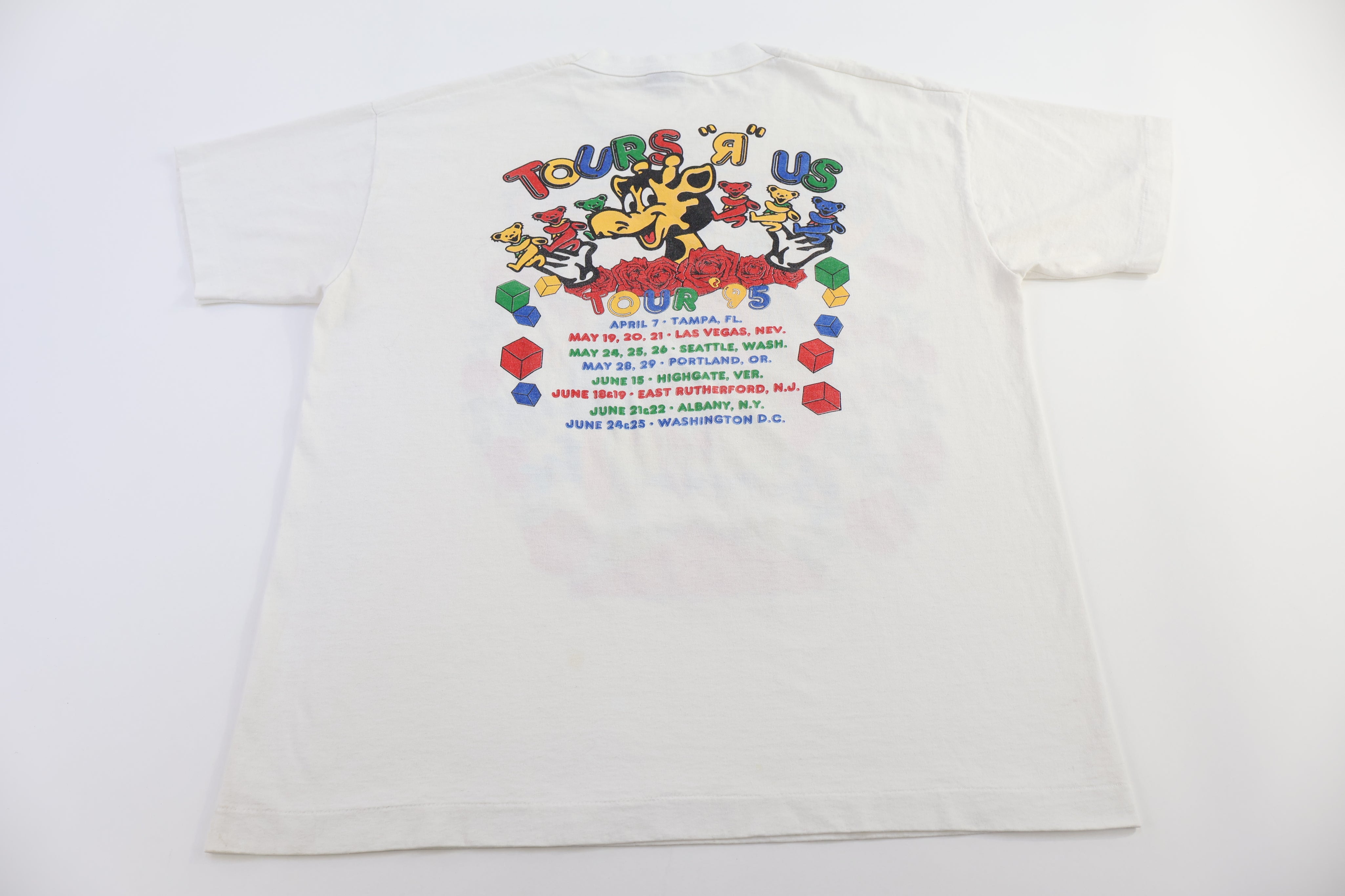1995 The Grateful Dead Tours R Us T-shirt