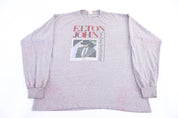 80's Elton John Breaking Hearts Tour LS T-shirt