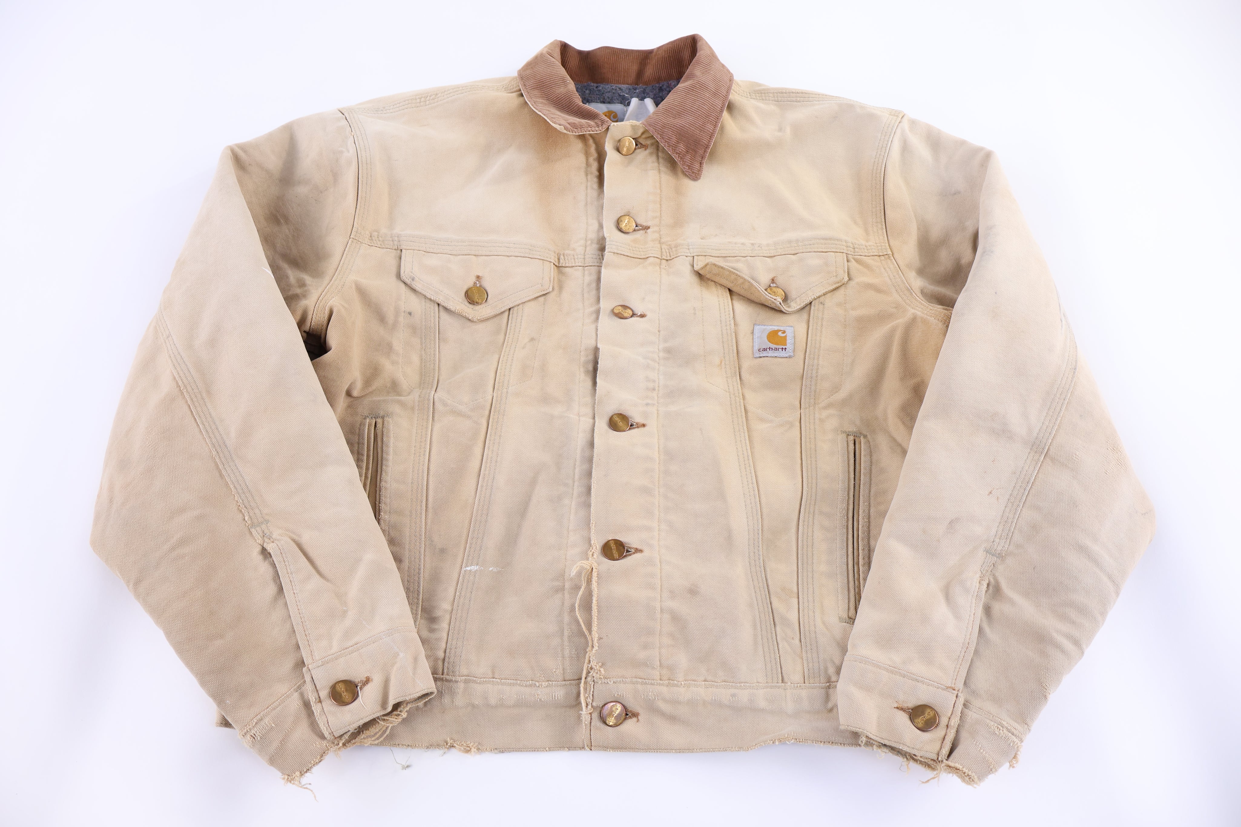 Carhartt Logo Patch Tan Jacket