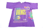 90's Minnesota Vikings football T-shirt