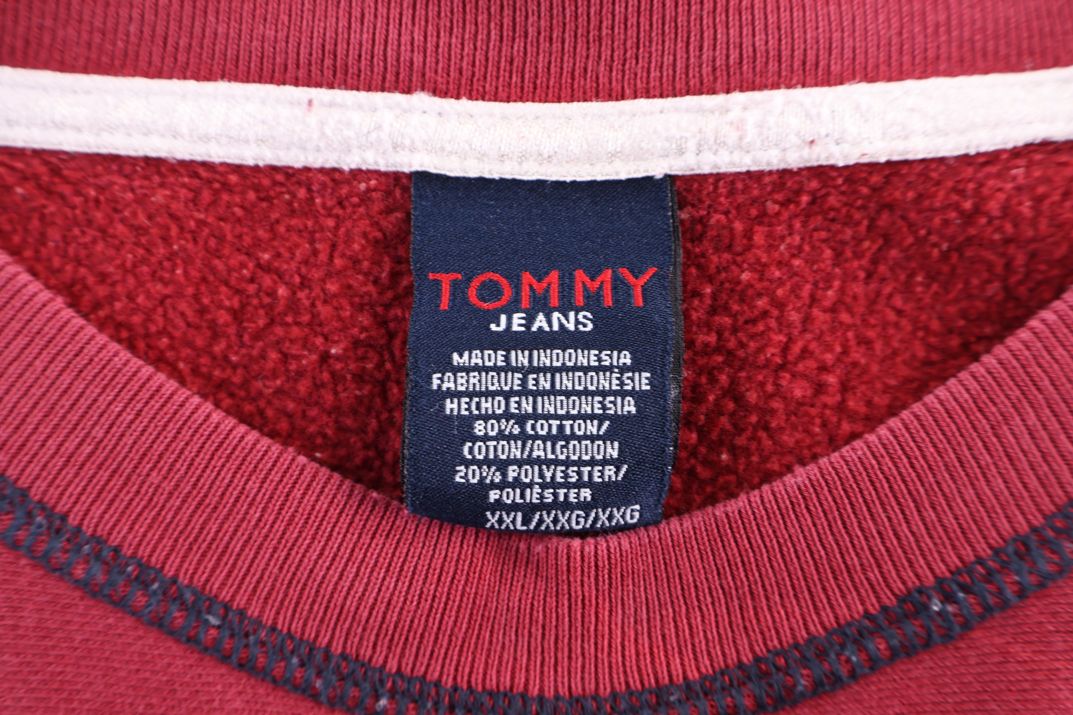 Tommy Hilfiger Denim Maroon Pullover