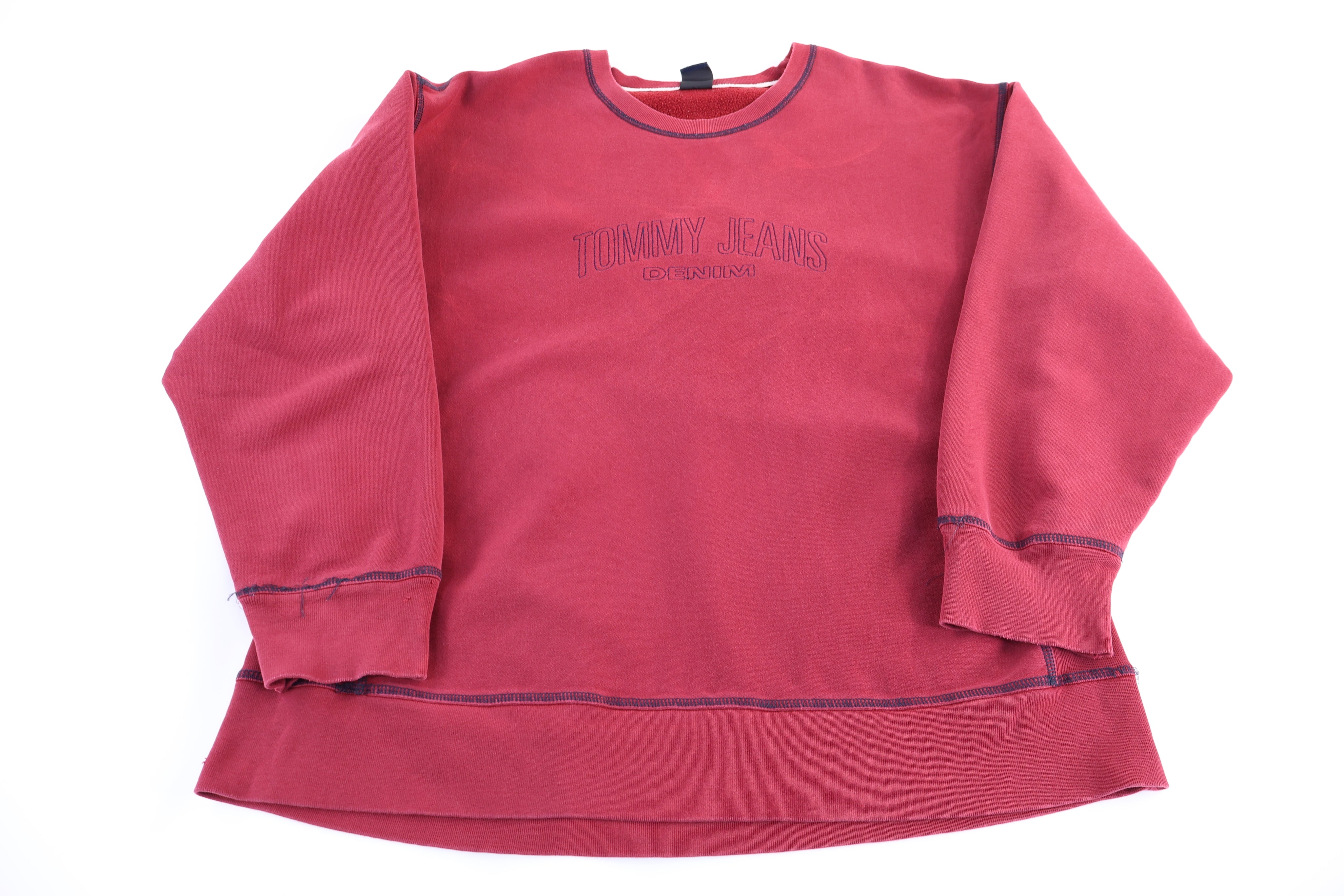 Tommy Hilfiger Denim Maroon Pullover
