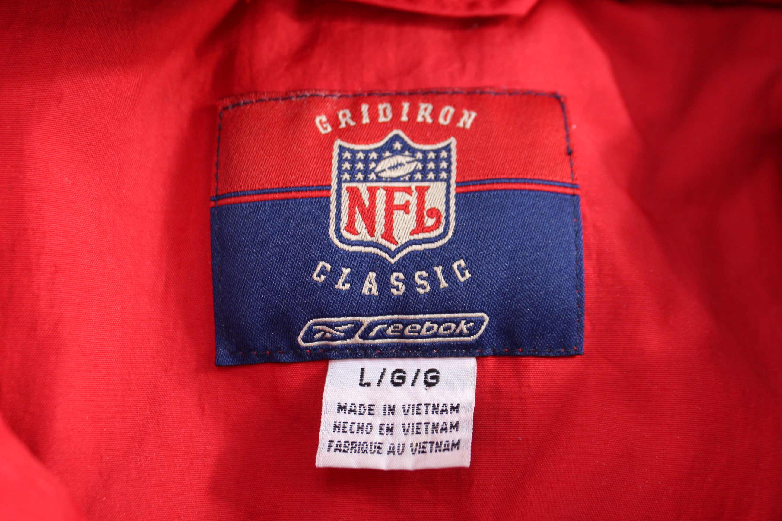 Vintage New York Giants Football Full Zip Jacket
