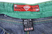 Brooklyn Xpress Dark Wash Denim Shorts