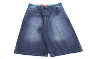 Brooklyn Xpress Dark Wash Denim Shorts