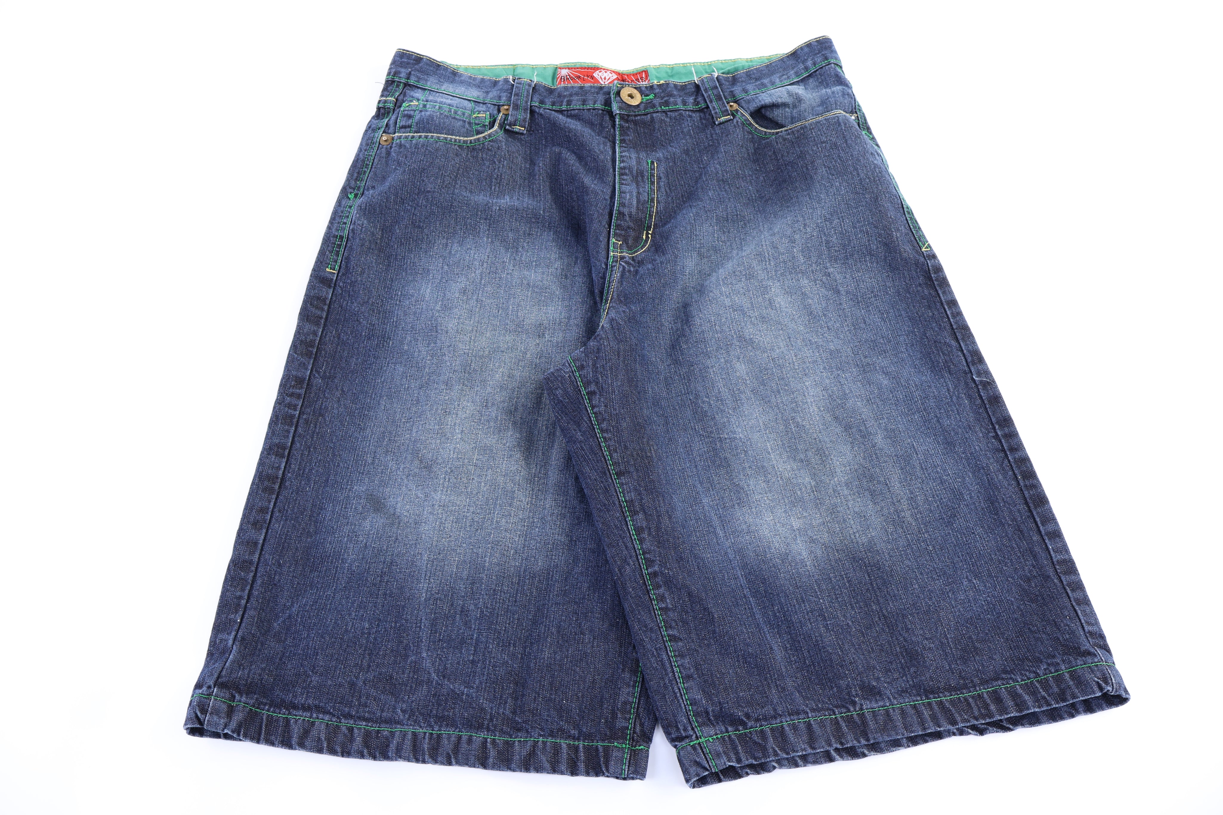 Brooklyn Xpress Dark Wash Denim Shorts