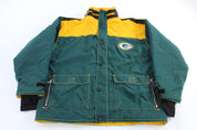 Vintage Green Bay Packers Football Full Zip Jacket