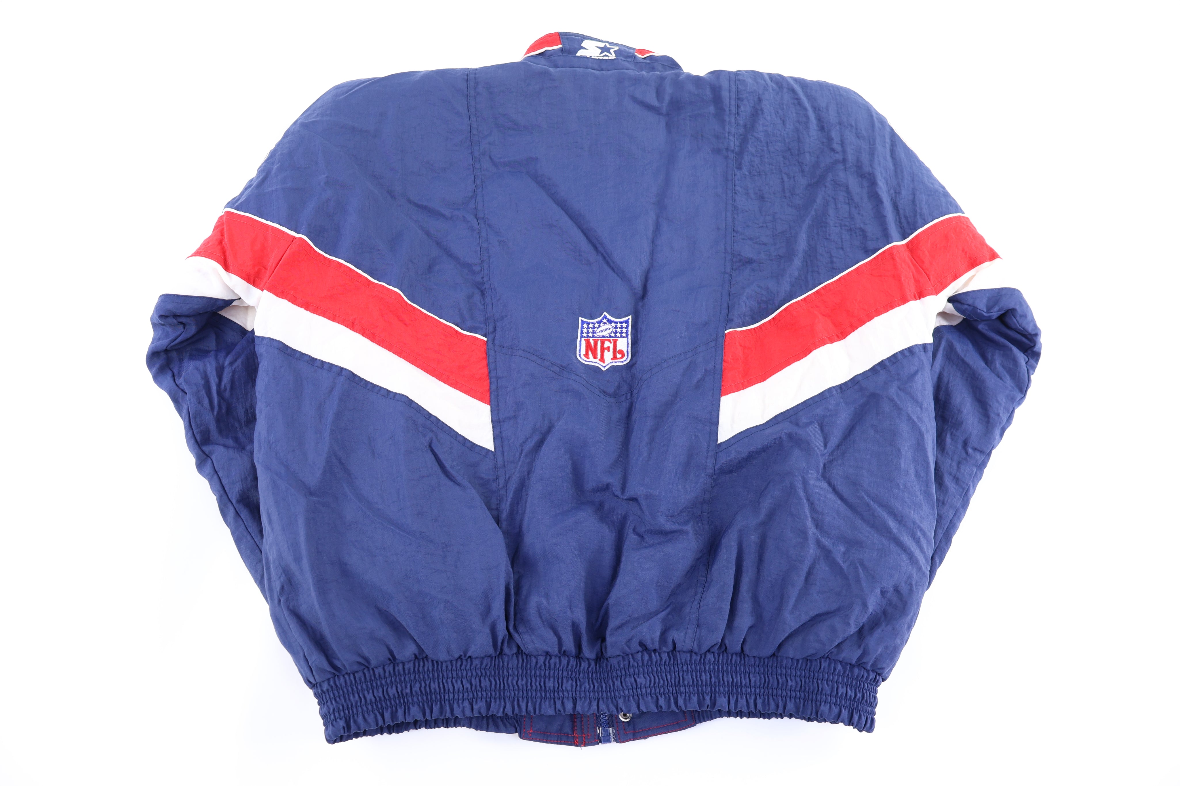 90's Starter New England Patriots Football Full Zip Jacket