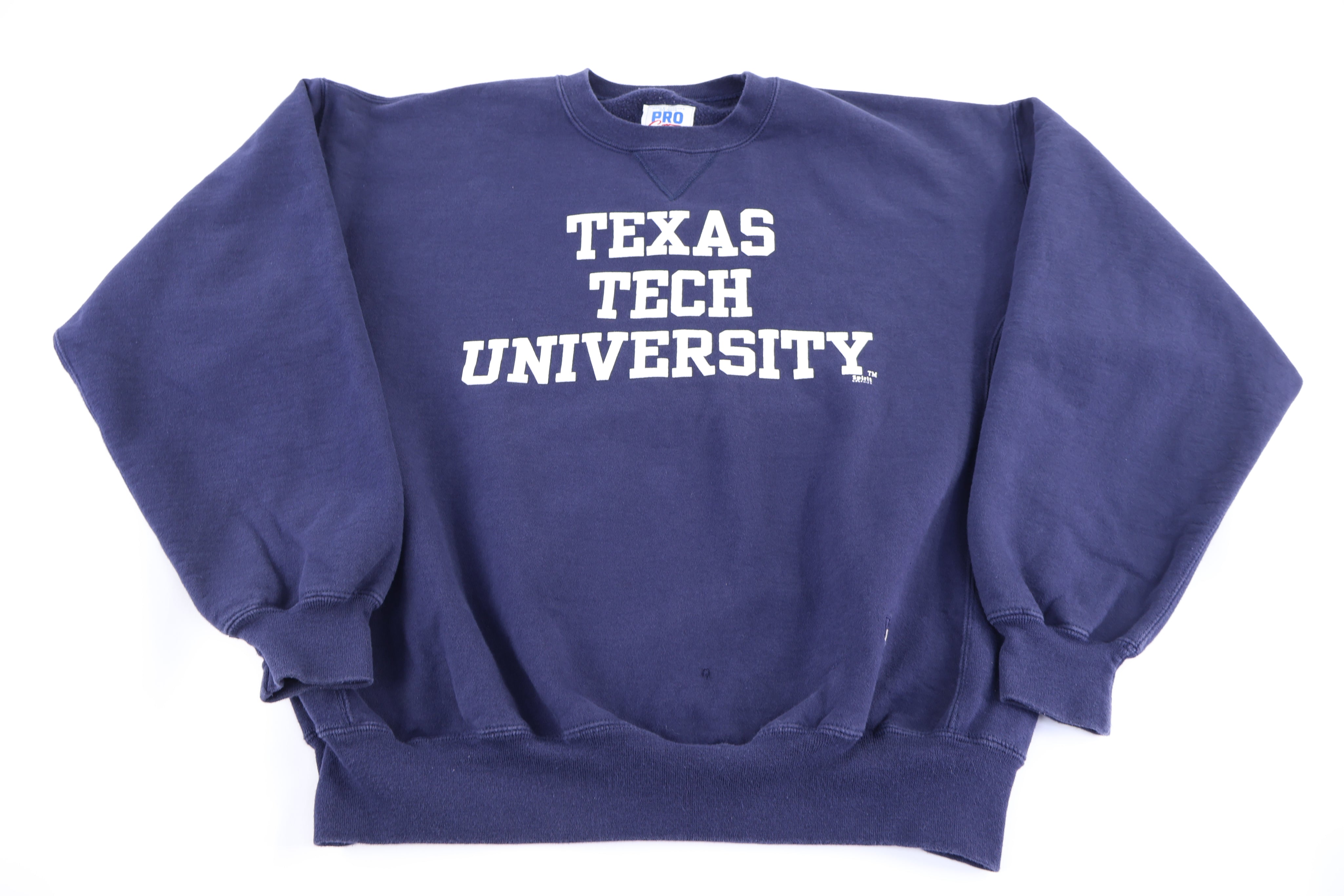 90's Texas Tech University Navy Sweatshirt