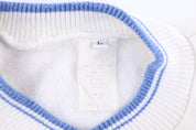 80's Quiksilver Blue & White Sweatshirt