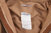 Carhartt Logo Patch Tan Full Zip Jacket