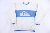 80's Quiksilver Blue & White Sweatshirt