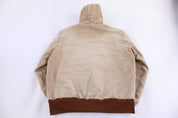 Carhartt Logo Patch Tan Full Zip Jacket