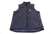 Women's Carhartt Logo Patch Black Full Zip Vest