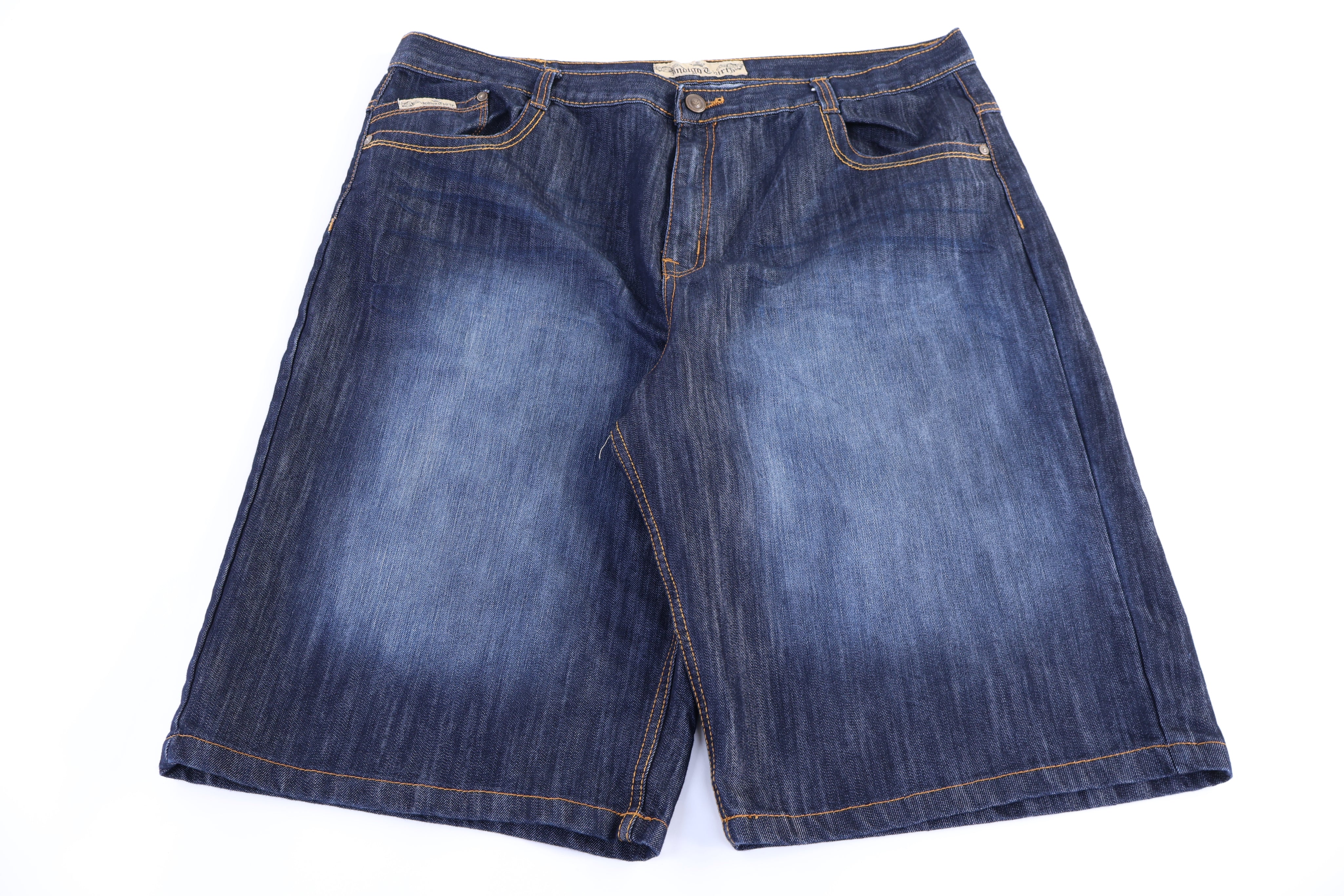 Indigo Thirty Dark Wash Denim Shorts