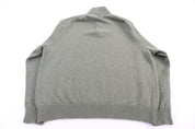 Polo Ralph Lauren Embroidered Logo Green Henley Sweater