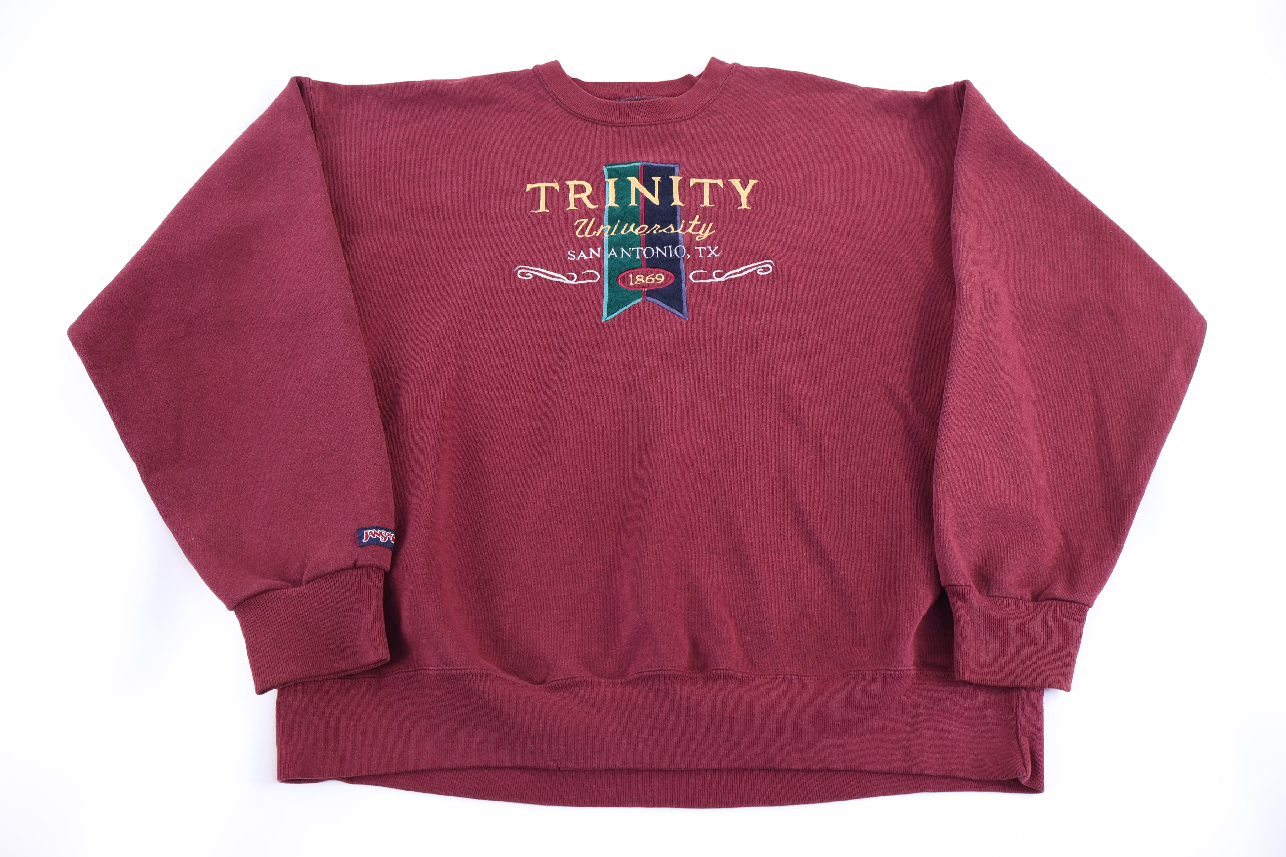 Vintage Trinity University Embroidered Sweatshirt