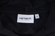 Carhartt WIP Logo Patch Black Pullover Hoodie