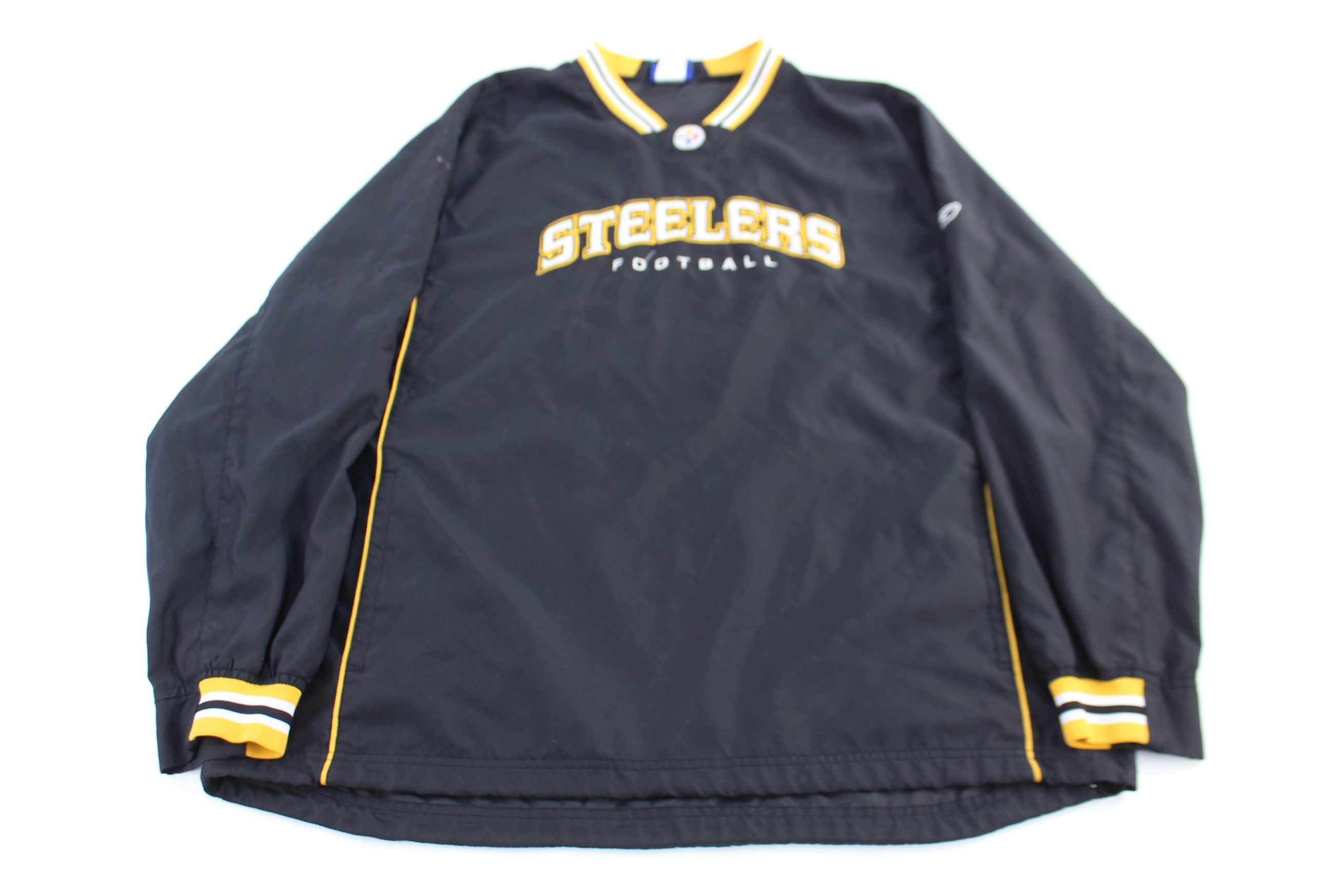Reebok NFL Pro Line Pittsburgh Steelers Pullover Windbreaker