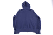 Polo Ralph Lauren Embroidered Logo Blue Full Zip Hoodie