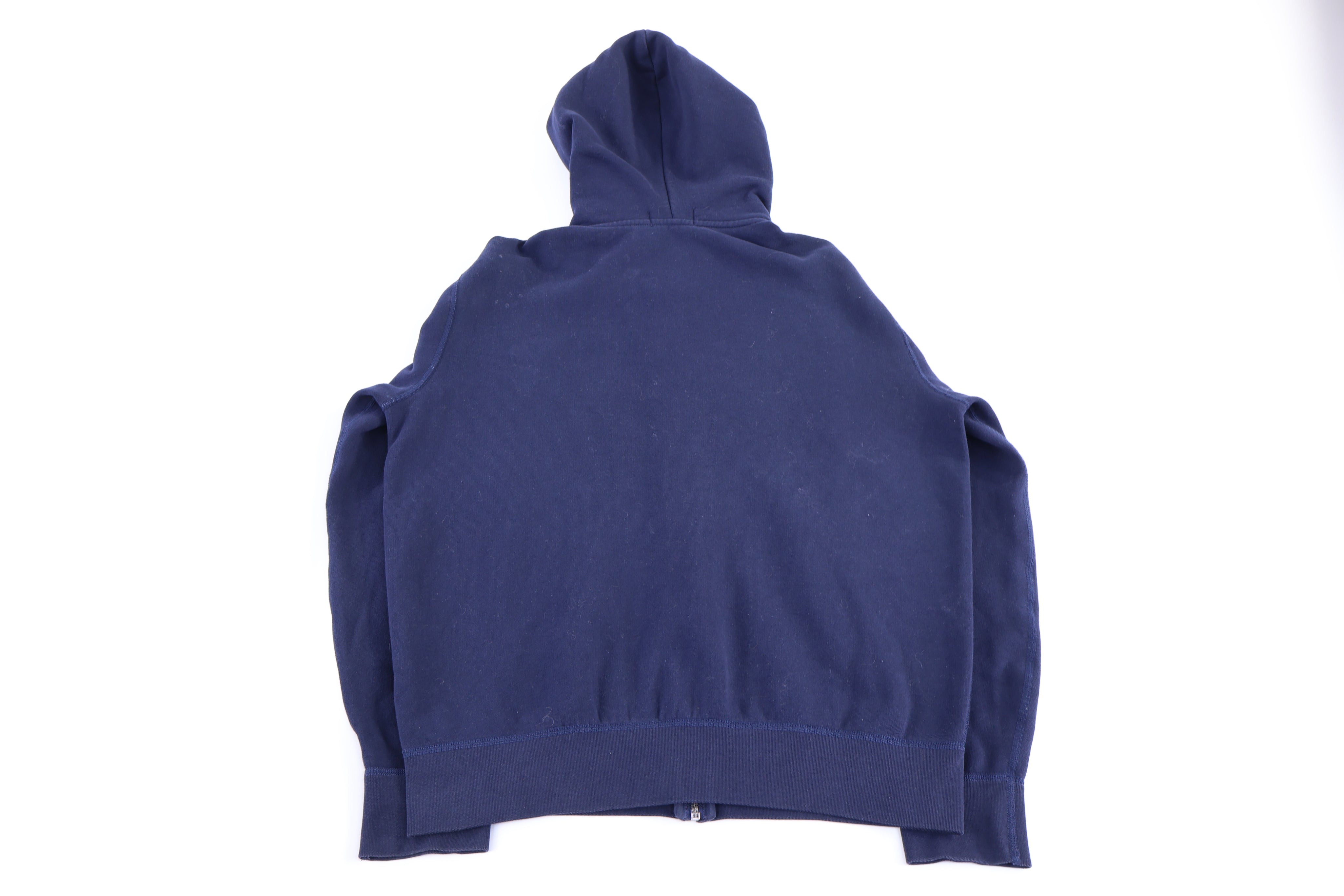 Polo Ralph Lauren Embroidered Logo Blue Full Zip Hoodie