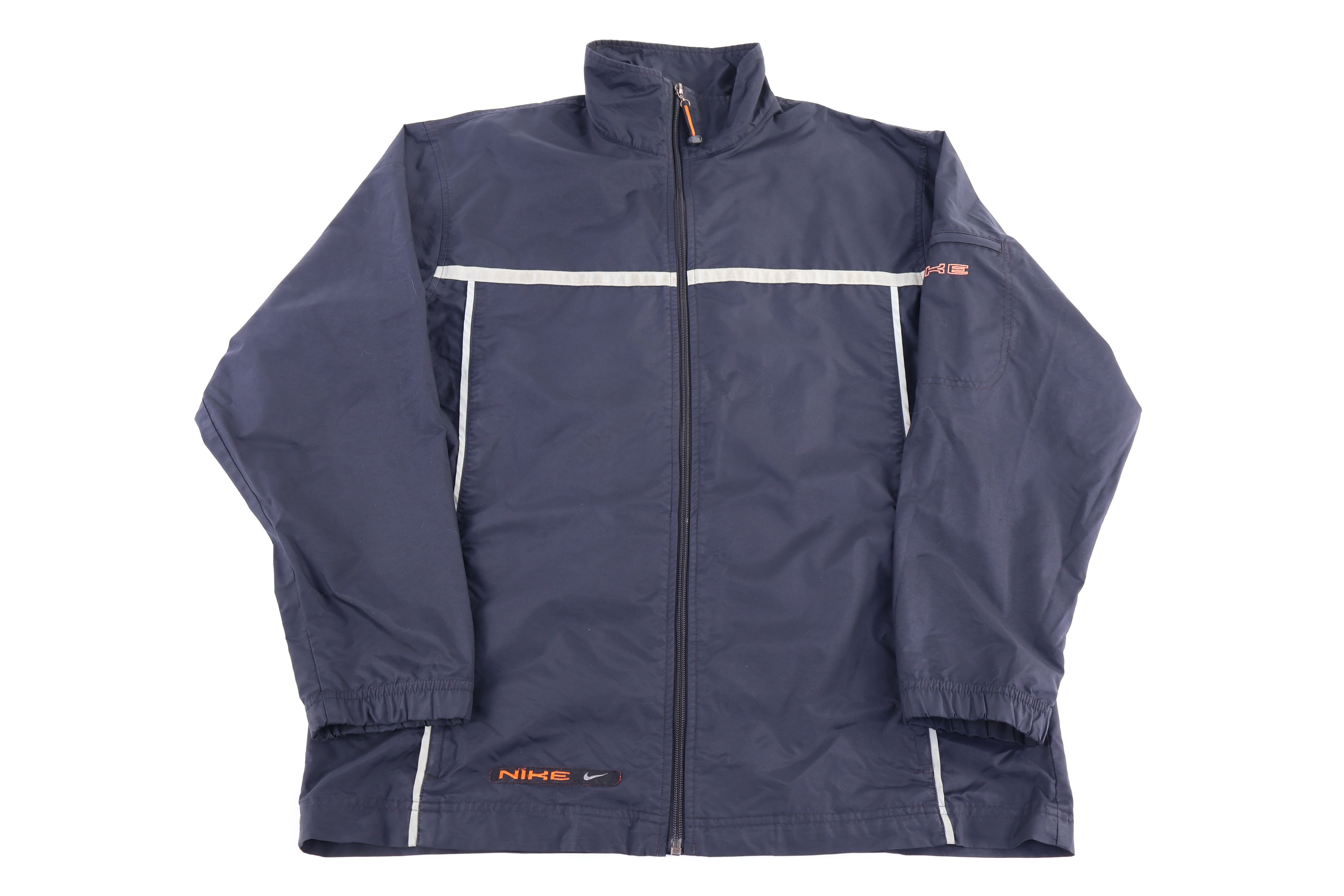 Vintage Nike Embroidered Full Zip Windbreaker