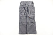 Carhartt Logo Patch Grey Double Knee Pants