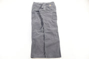 Carhartt Logo Patch Grey Double Knee Pants