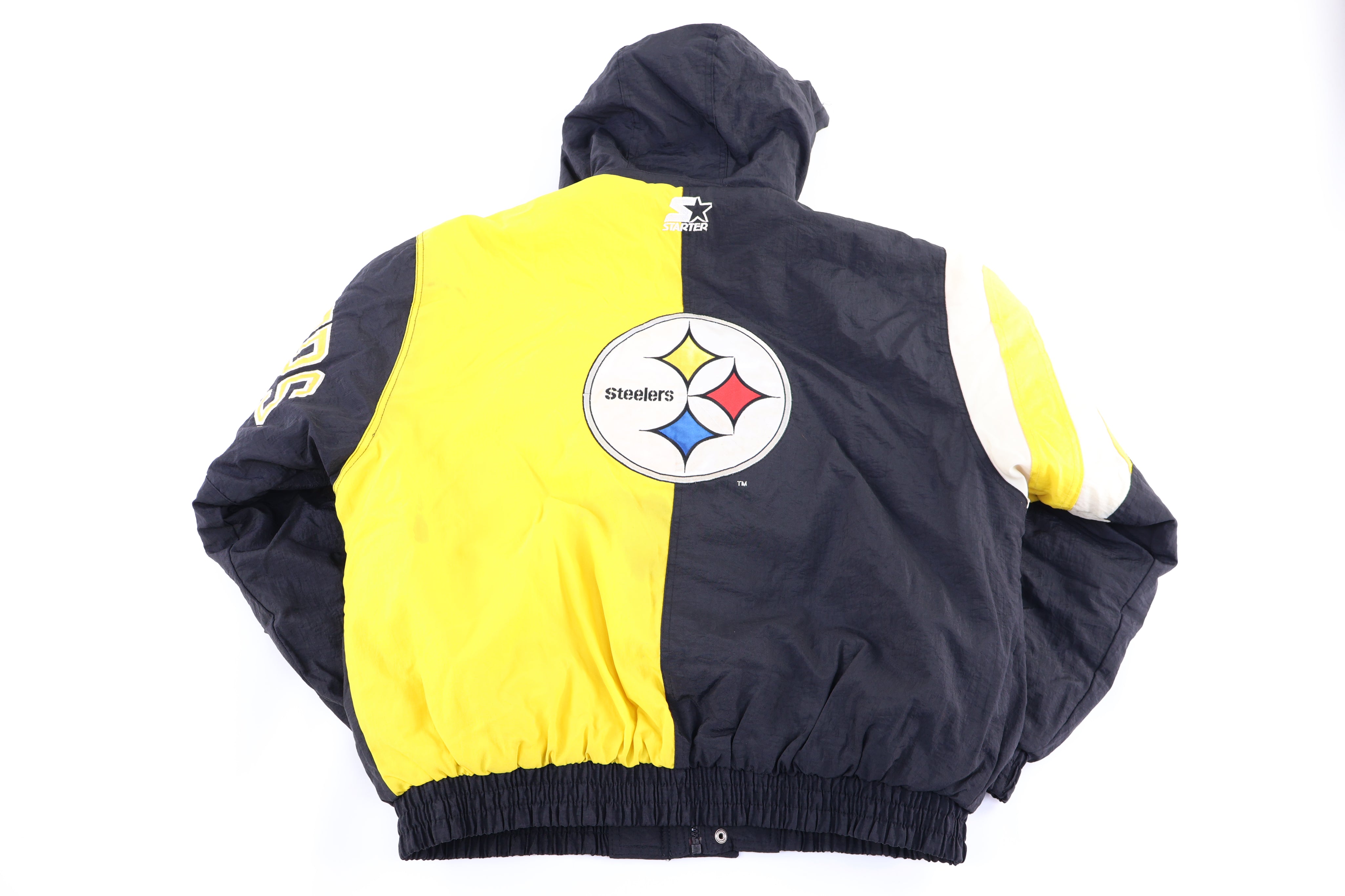 Vintage Starter Pittsburgh Steelers Football Full Zip Jacket
