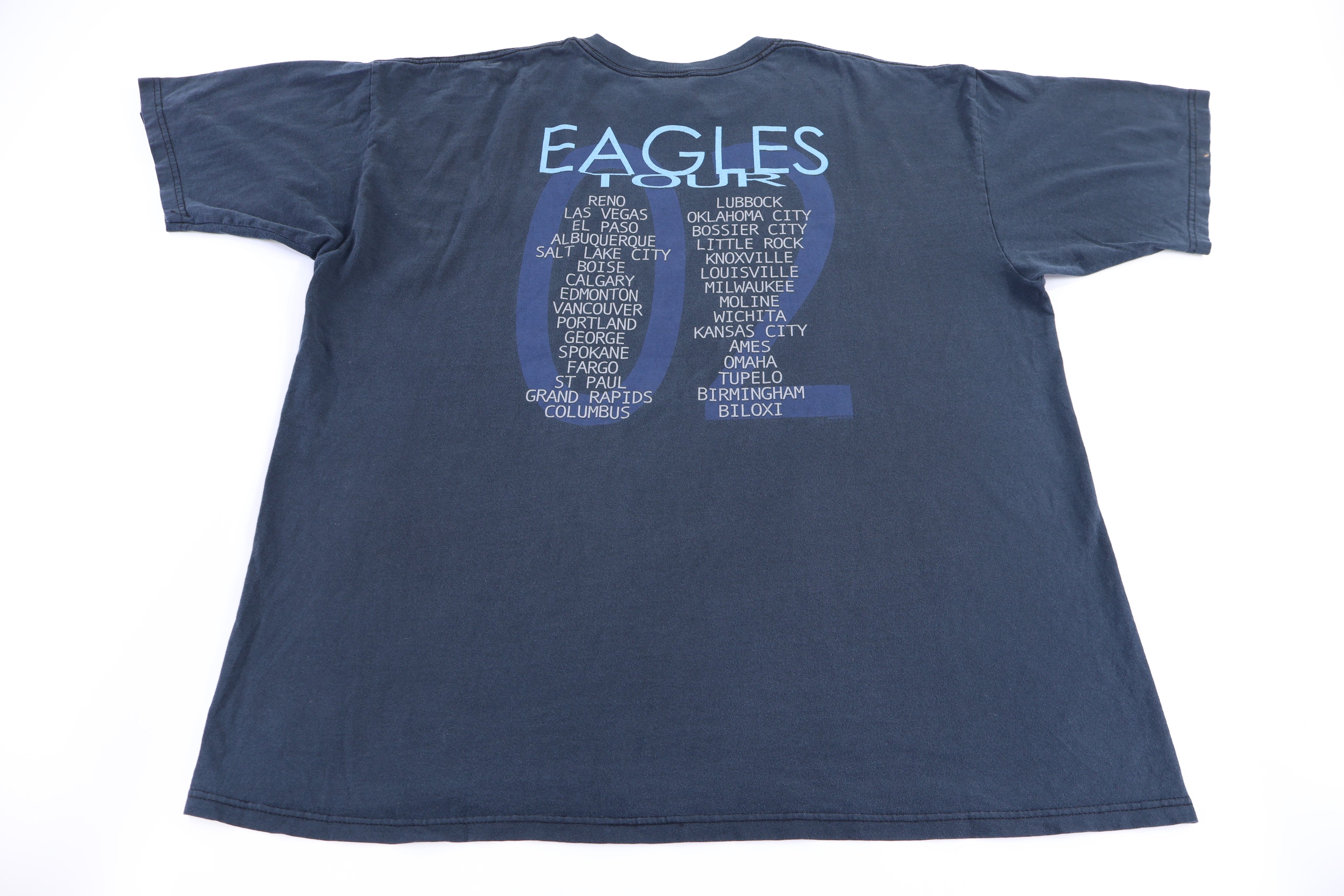 2002 Eagles Tour Band T-shirt