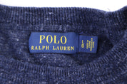 Polo Ralph Lauren Embroidered Logo Blue Sweater