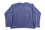 Polo Ralph Lauren Embroidered Logo Blue Sweater