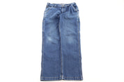 Carhartt Logo Patch Blue Denim Jeans