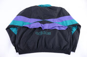 80's Adidas Embroidered Logo Multicolor Full Zip Jacket