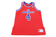 Champion Chris Webber Washington Bullets Basketball Jersey