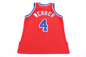 Champion Chris Webber Washington Bullets Basketball Jersey
