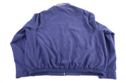 Polo by Ralph Lauren Embroidered Logo Blue Full Zip Jacket