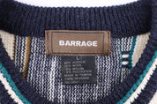 90's Barrage Multicolor Knit Sweater