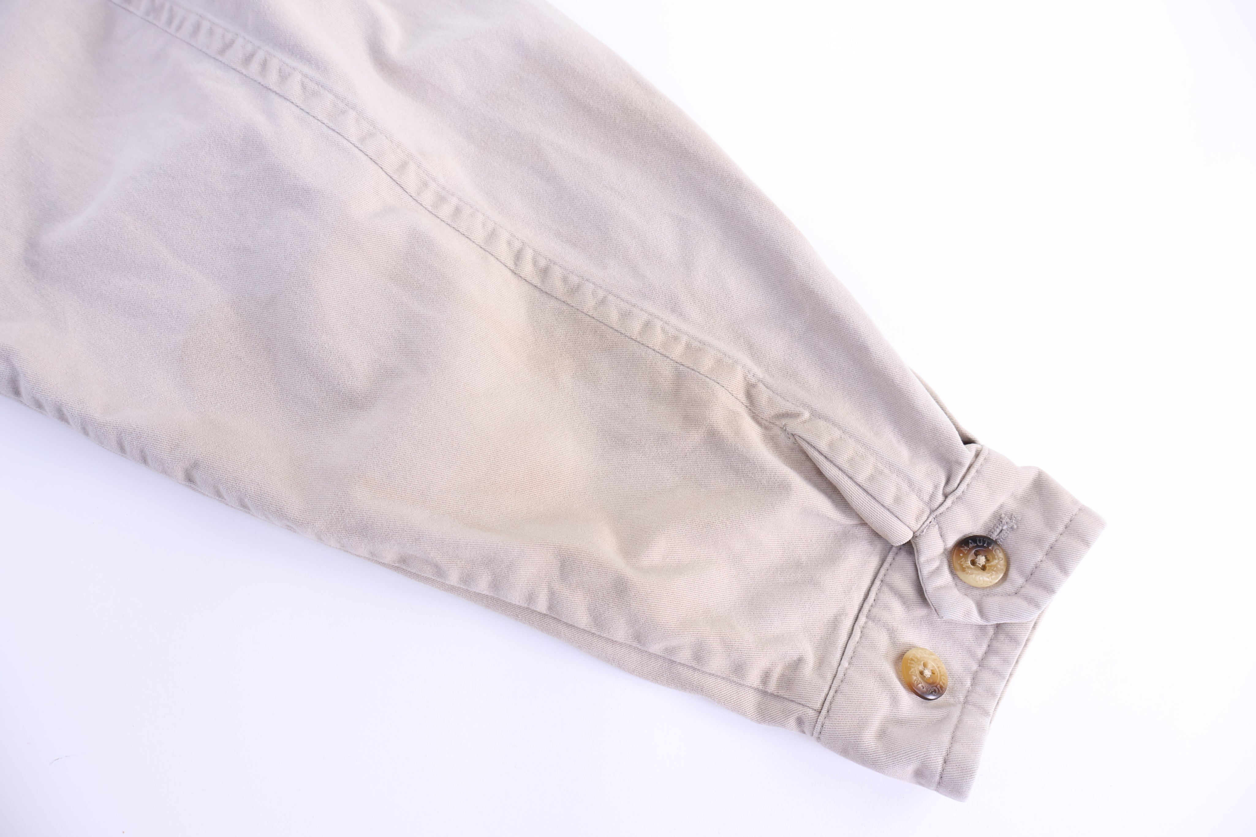 Vintage Nautica Tan Full Zip Jacket