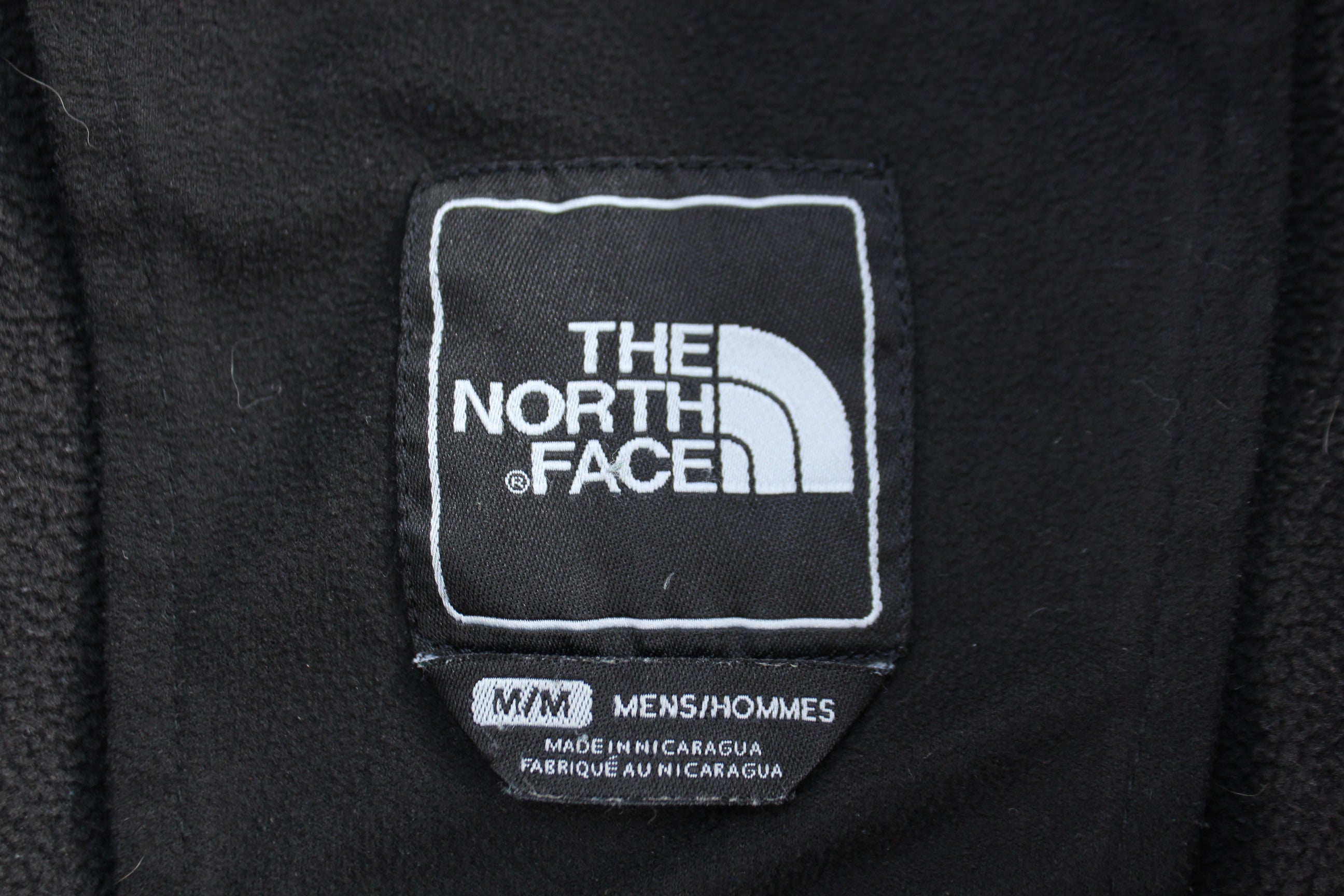 The North Face Embroidered Logo Blue & Black Full Zip Jacket