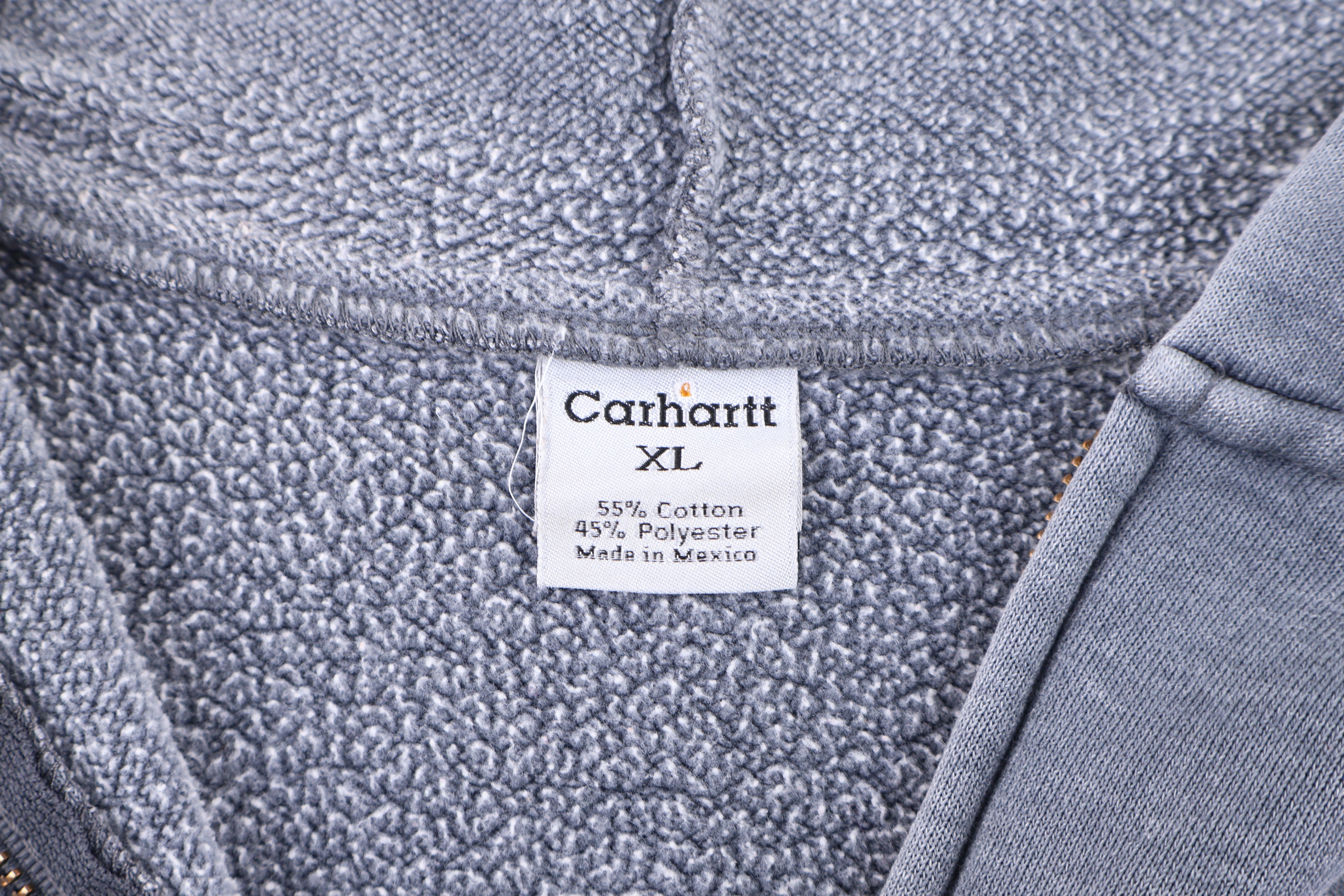 Carhartt Logo Patch Full Zip Hoodie