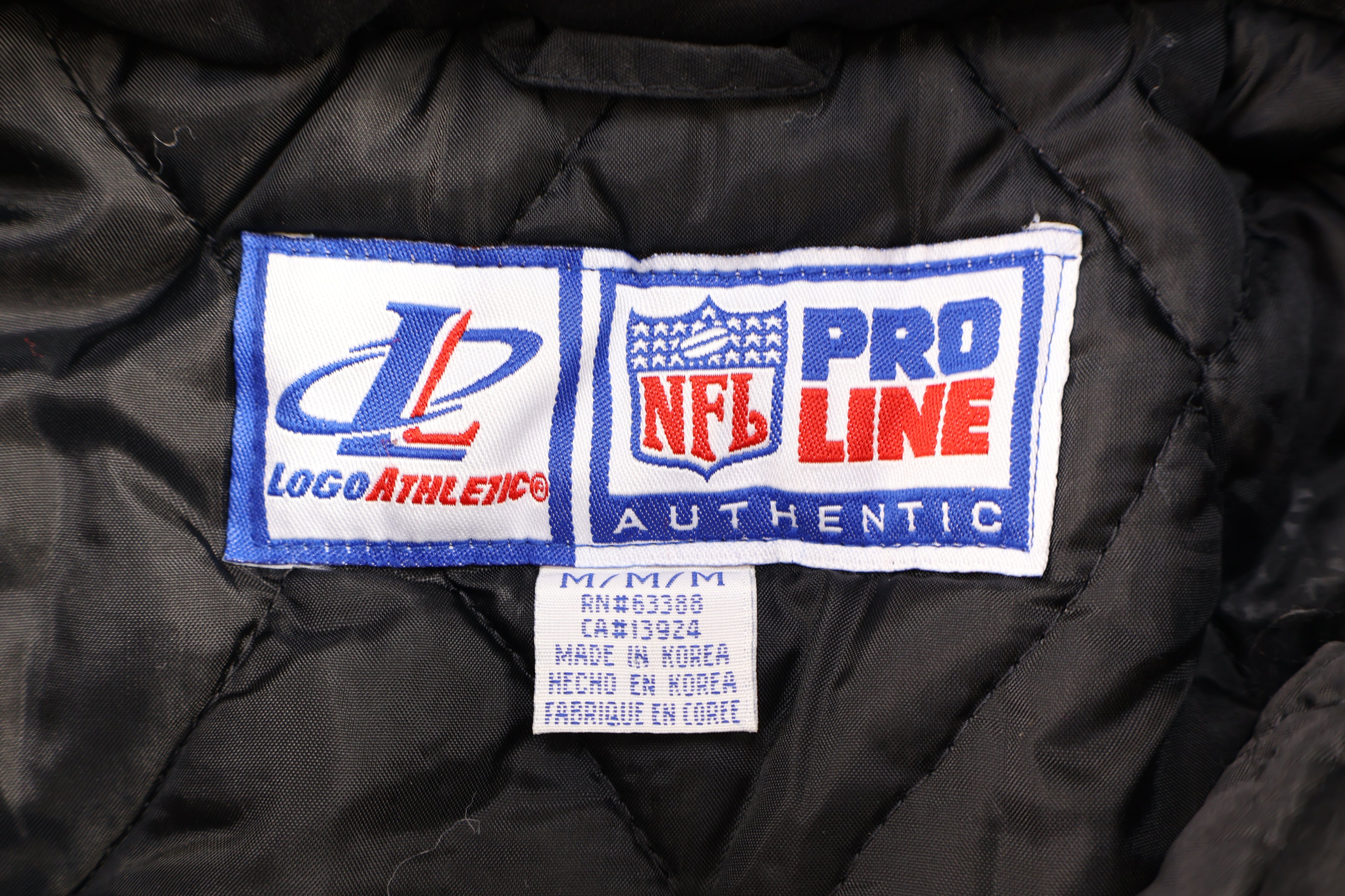 Vintage Pro Line Kansas City Chiefs Football Full Zip Jacket