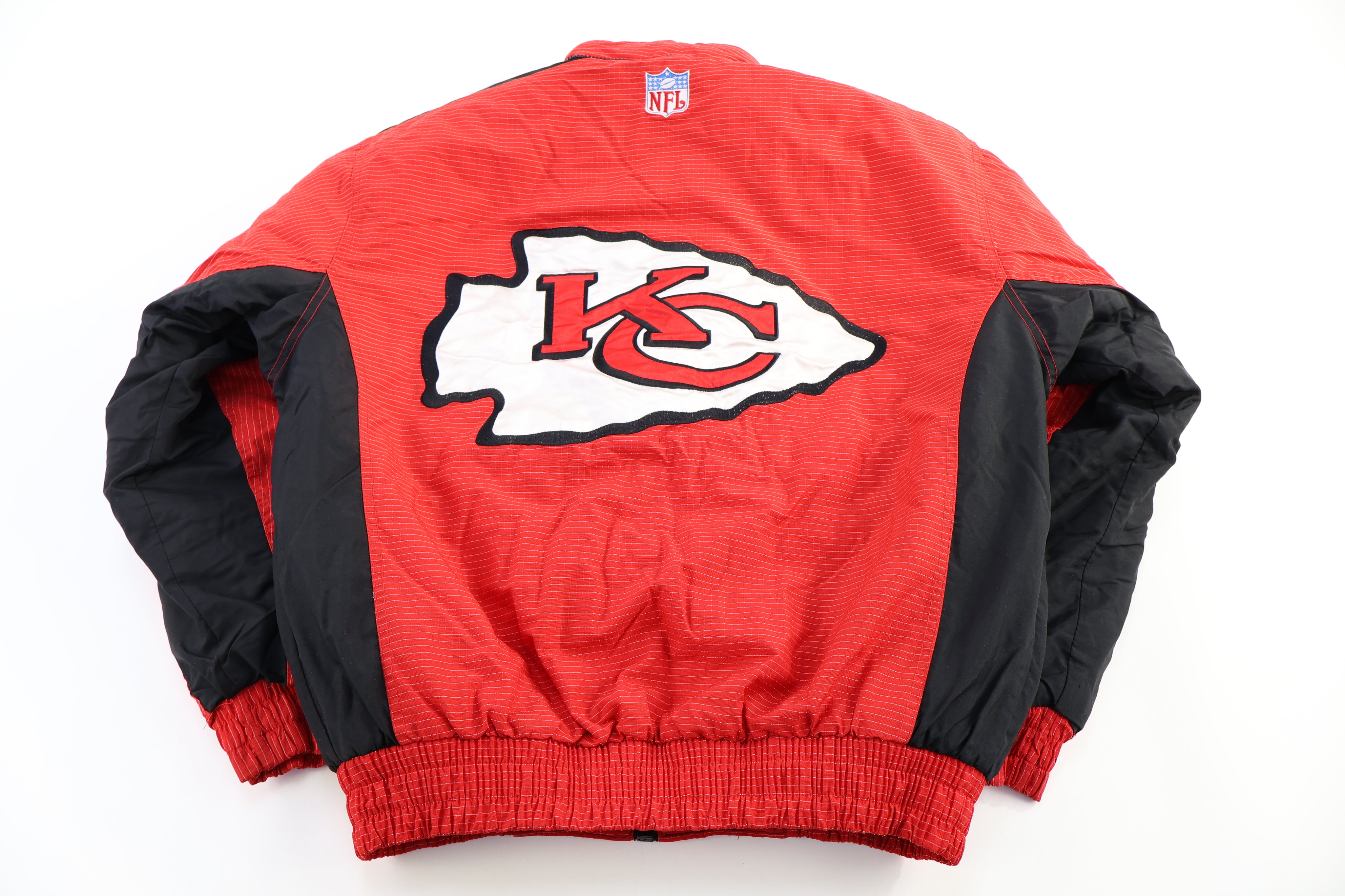 Vintage Pro Line Kansas City Chiefs Football Full Zip Jacket